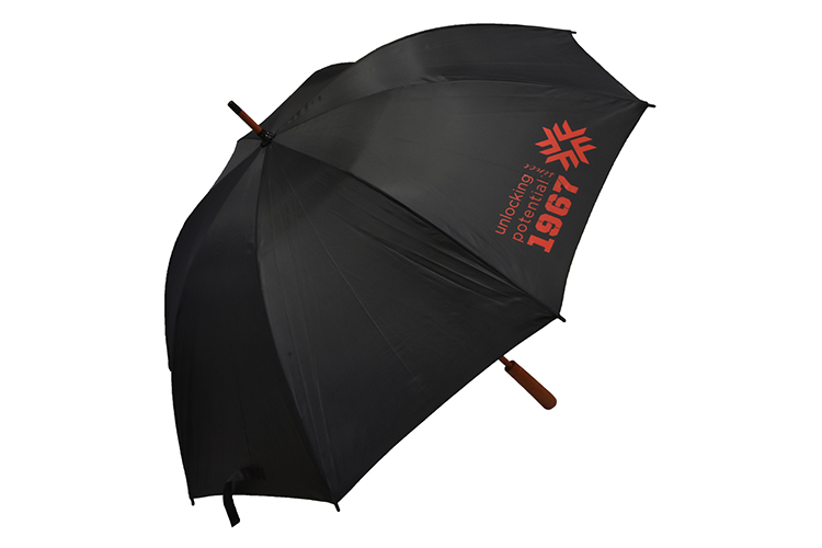 Fanshawe Black & Red Umbrella